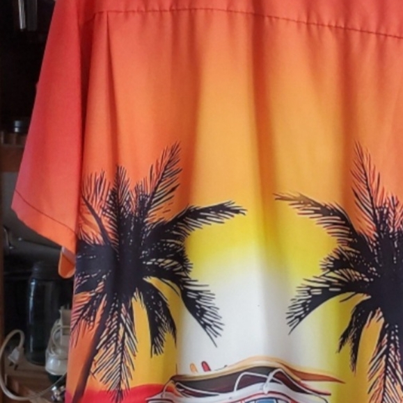 3XL Men's Hawaiian Shirt - Picture 4 of 6